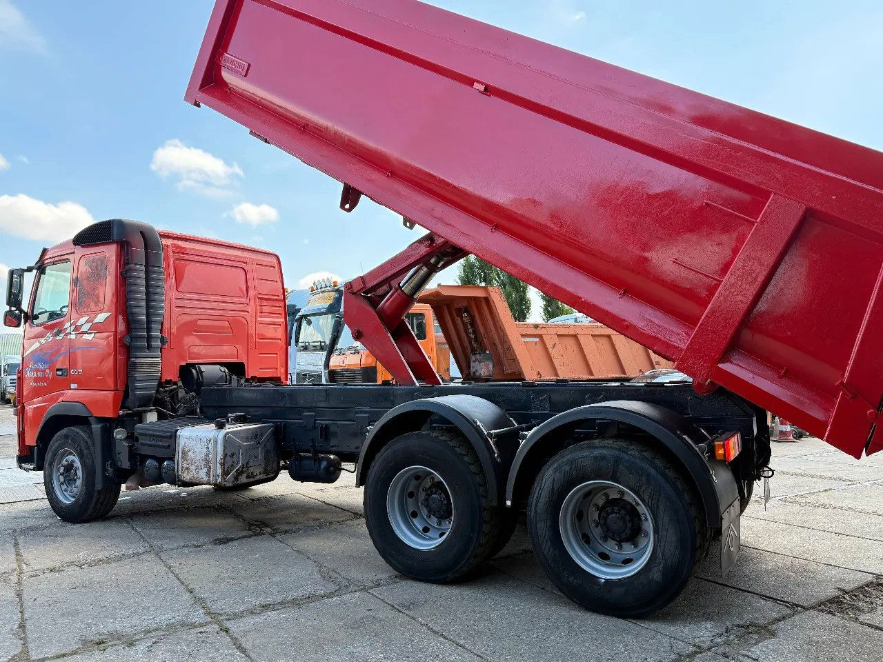 Volvo FH 16.600 6X4 Tipper Spring/Spring Euro5 - 덤프트럭 : 사진 3 Volvo FH 16.600 6X4 Tipper Spring/Spring Euro5 - 덤프트럭 : 사진 3