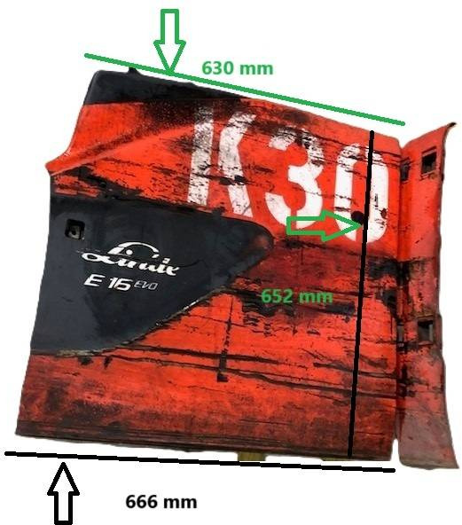 Door assy. for Linde 386-02 - 프레임/ 시 자재 취급 장비 용 : 사진 2 Door assy. for Linde 386-02 - 프레임/ 시 자재 취급 장비 용 : 사진 2
