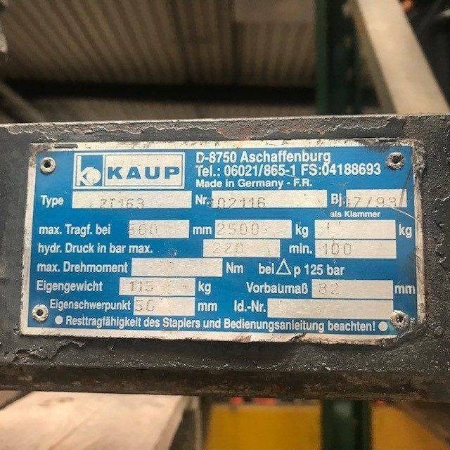 Kaup Fork positoner with sideshift - 부착물 : 사진 5 Kaup Fork positoner with sideshift - 부착물 : 사진 5