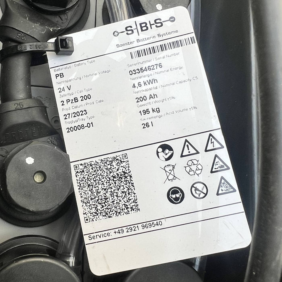 스태커 Linde L10 (1172) : 사진 8