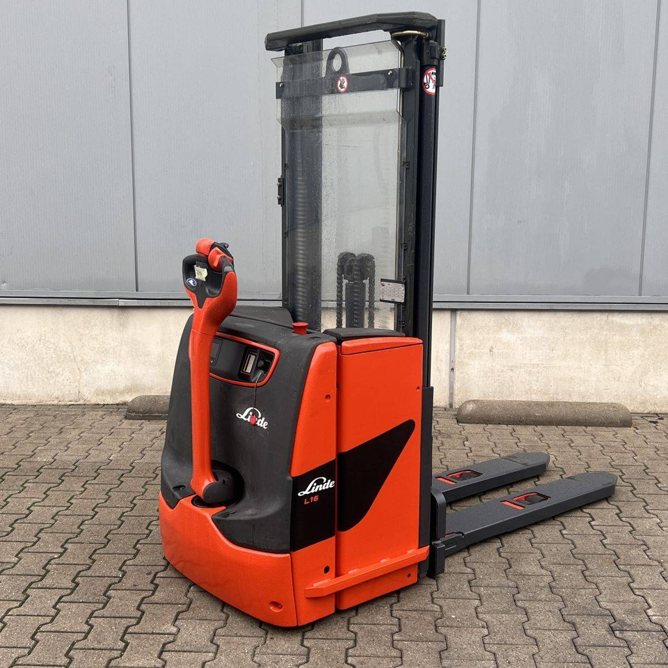 Linde L16 (1173) - 스태커 : 사진 1 Linde L16 (1173) - 스태커 : 사진 1