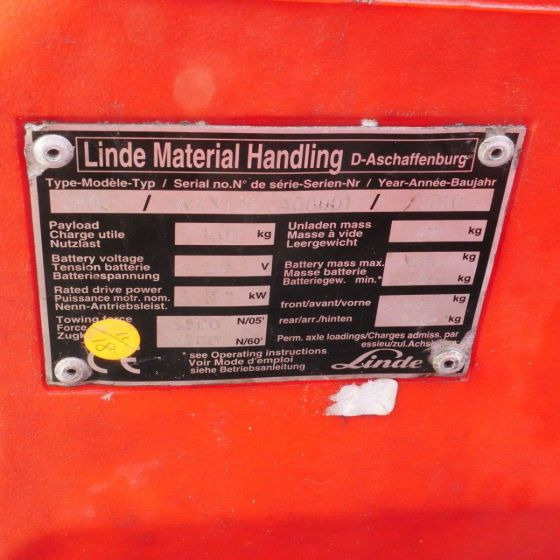 Linde P60Z (126) - 견인 트랙터 : 사진 5 Linde P60Z (126) - 견인 트랙터 : 사진 5