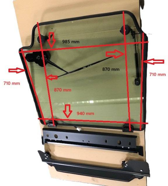 Rear Grendia complete - 창문 및 부품 자재 취급 장비 용 : 사진 2 Rear Grendia complete - 창문 및 부품 자재 취급 장비 용 : 사진 2