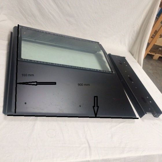 Roof Steel 1 ton for Caterpillar / Mitsubishi - 운전실 및 내부 자재 취급 장비 용 : 사진 1 Roof Steel 1 ton for Caterpillar / Mitsubishi - 운전실 및 내부 자재 취급 장비 용 : 사진 1