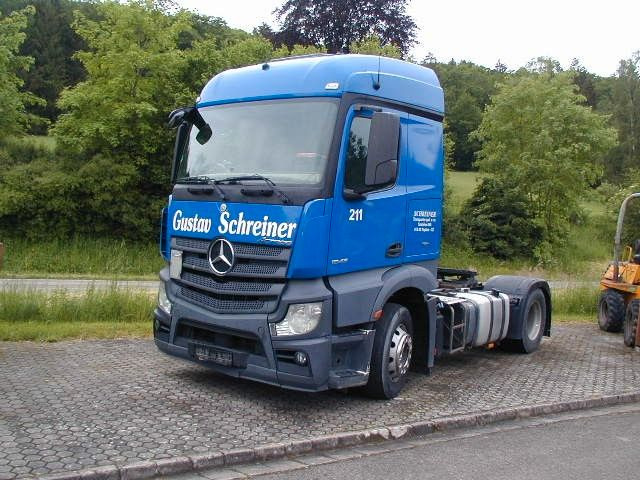 Mercedes-Benz 1843 Actros - 트랙터 유닛 : 사진 1 Mercedes-Benz 1843 Actros - 트랙터 유닛 : 사진 1