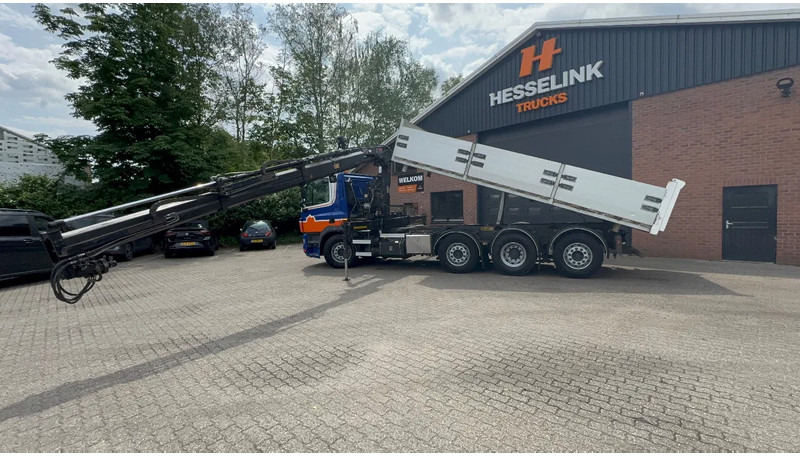 DAF CF 85.360 8X2 3 Zijdige kipper HIAB 16 t/m kraan AHK Top condition - 덤프트럭, 크레인 트럭 : 사진 3 DAF CF 85.360 8X2 3 Zijdige kipper HIAB 16 t/m kraan AHK Top condition - 덤프트럭, 크레인 트럭 : 사진 3