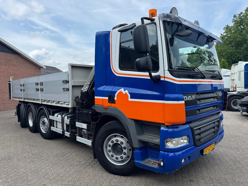DAF CF 85.360 8X2 3 Zijdige kipper HIAB 16 t/m kraan AHK Top condition - 덤프트럭, 크레인 트럭 : 사진 4 DAF CF 85.360 8X2 3 Zijdige kipper HIAB 16 t/m kraan AHK Top condition - 덤프트럭, 크레인 트럭 : 사진 4