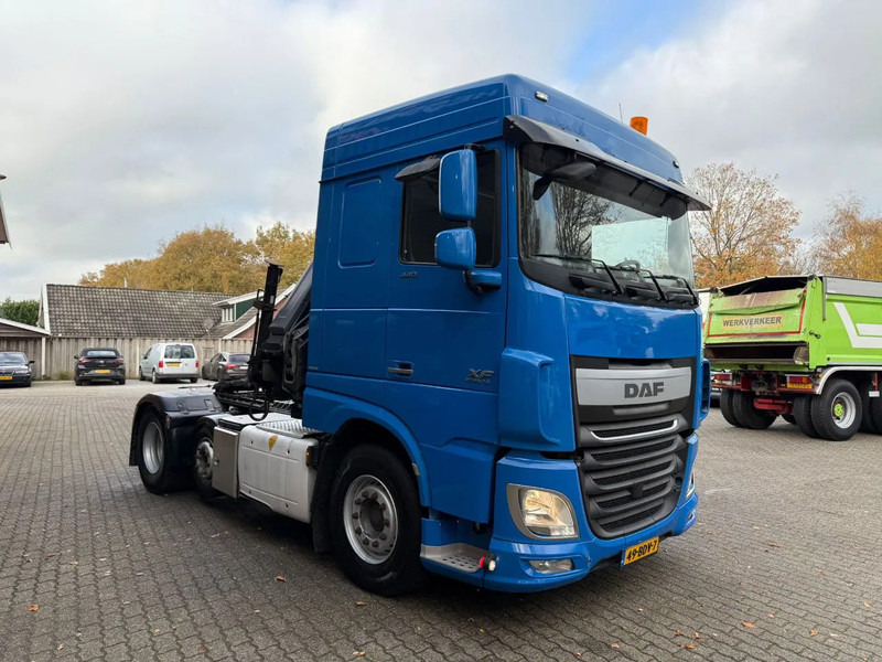 DAF XF 440 6X2 HIAB 19 ton/meter kraan Schuifschotel EURO 6 APK 05/2026 - 트랙터 유닛 : 사진 3 DAF XF 440 6X2 HIAB 19 ton/meter kraan Schuifschotel EURO 6 APK 05/2026 - 트랙터 유닛 : 사진 3