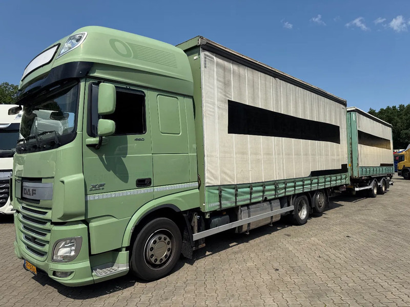 DAF XF 460 6X2 Jumbo Volume kombi Standairco Hefdak 8.1 + 7.8M 120m3 - 박스 트럭 : 사진 1 DAF XF 460 6X2 Jumbo Volume kombi Standairco Hefdak 8.1 + 7.8M 120m3 - 박스 트럭 : 사진 1