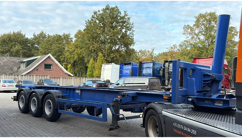 Hendricks 20ft container Kippchassis 24V hydraulic Self support! - 컨테이너 운반 장치/ 스와프 보디 세미 트레일러 : 사진 3 Hendricks 20ft container Kippchassis 24V hydraulic Self support! - 컨테이너 운반 장치/ 스와프 보디 세미 트레일러 : 사진 3