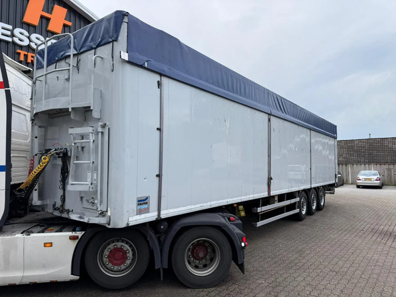 Knapen Trailers K100 92m3 SAF Schijfrem assen 10MM Cargo Floor Liftas - 워킹 플로어 세미 트레일러 : 사진 1 Knapen Trailers K100 92m3 SAF Schijfrem assen 10MM Cargo Floor Liftas - 워킹 플로어 세미 트레일러 : 사진 1