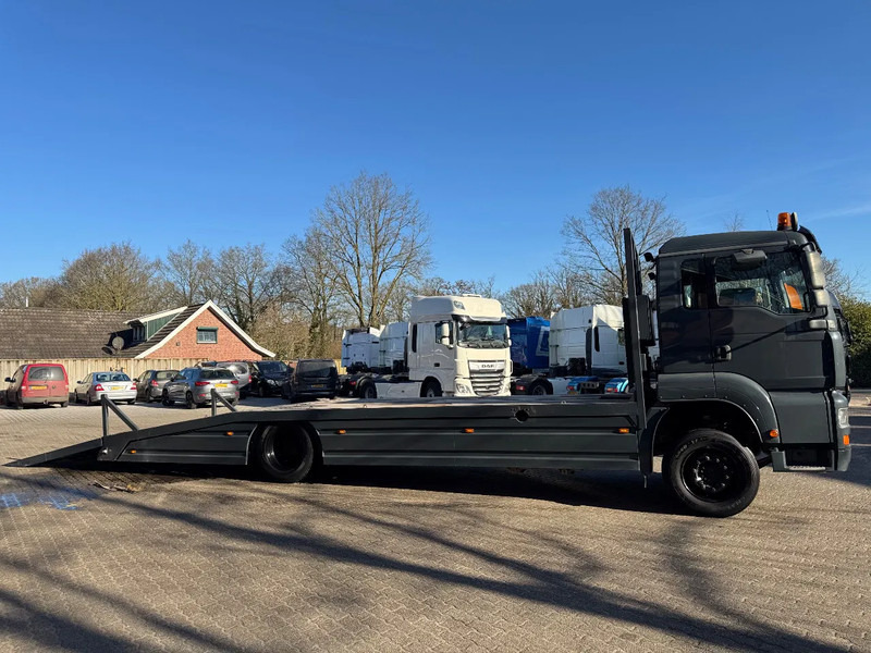 MAN TGA 18.350 830CM Oprijwagen Machinery transporter Hydraulische klep, nieuwe APK 3-6-2026 - 자동 운반 장치 트럭 : 사진 2 MAN TGA 18.350 830CM Oprijwagen Machinery transporter Hydraulische klep, nieuwe APK 3-6-2026 - 자동 운반 장치 트럭 : 사진 2