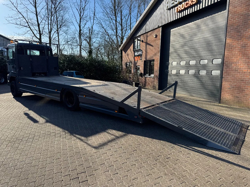 MAN TGA 18.350 830CM Oprijwagen Machinery transporter Hydraulische klep, nieuwe APK 3-6-2026 - 자동 운반 장치 트럭 : 사진 4 MAN TGA 18.350 830CM Oprijwagen Machinery transporter Hydraulische klep, nieuwe APK 3-6-2026 - 자동 운반 장치 트럭 : 사진 4