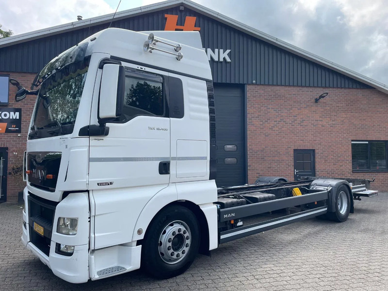 MAN TGX 18.400 XLX AHK LBW Standairco NL Truck - 컨테이너 운반 장치/ 스와프 보디 트럭 : 사진 1 MAN TGX 18.400 XLX AHK LBW Standairco NL Truck - 컨테이너 운반 장치/ 스와프 보디 트럭 : 사진 1