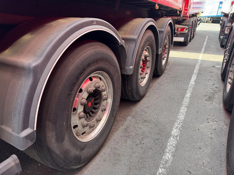덤프 세미 트레일러 Stas S300CX 58m3 Alcoa SAF Klep Deuren combi top condition 6340kg : 사진 15