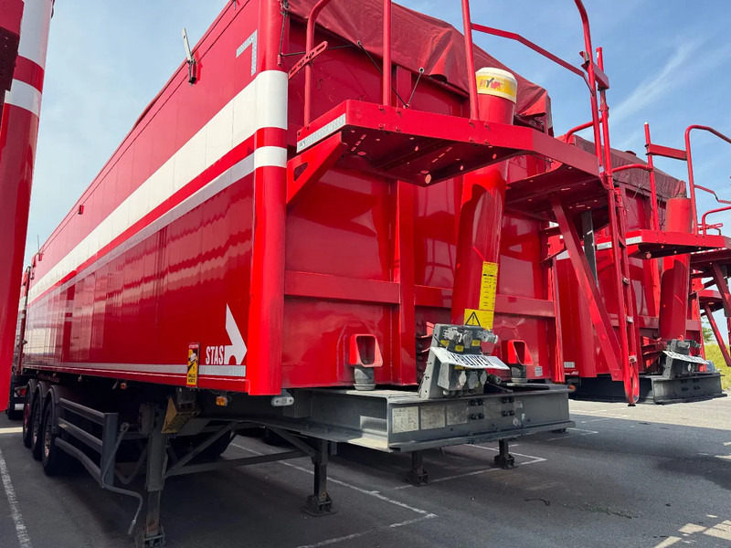 Stas S300CX 58m3 Alcoa SAF Klep Deuren combi top condition 6340kg - 덤프 세미 트레일러 : 사진 2 Stas S300CX 58m3 Alcoa SAF Klep Deuren combi top condition 6340kg - 덤프 세미 트레일러 : 사진 2