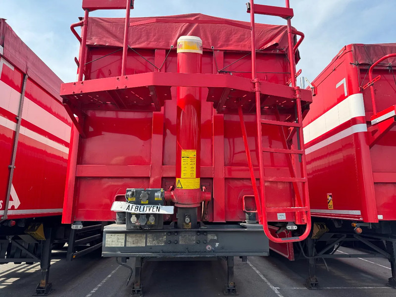 덤프 세미 트레일러 Stas S300CX 58m3 Alcoa SAF Klep Deuren combi top condition 6340kg : 사진 18