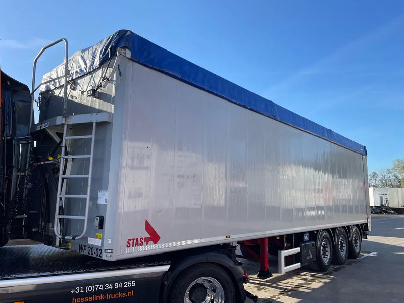 Stas S300ZX 10.5M 70m3 Agrar Liftas SAF, Top condition - 워킹 플로어 세미 트레일러 : 사진 1 Stas S300ZX 10.5M 70m3 Agrar Liftas SAF, Top condition - 워킹 플로어 세미 트레일러 : 사진 1