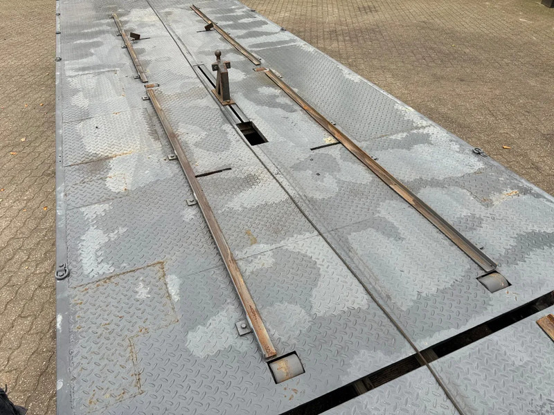 오토트랜스포터 트레일러 Tijhof 9 meter oprij, lier, NCH/Haak containerbaan, top conditie : 사진 6