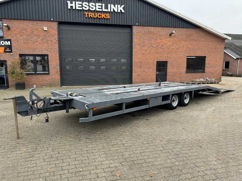 Tijhof 9 meter oprij, lier, NCH/Haak containerbaan, top conditie - 오토트랜스포터 트레일러 : 사진 1 Tijhof 9 meter oprij, lier, NCH/Haak containerbaan, top conditie - 오토트랜스포터 트레일러 : 사진 1