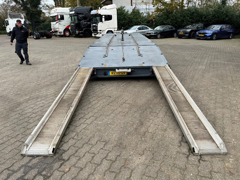 Tijhof 9 meter oprij, lier, NCH/Haak containerbaan, top conditie - 오토트랜스포터 트레일러 : 사진 3 Tijhof 9 meter oprij, lier, NCH/Haak containerbaan, top conditie - 오토트랜스포터 트레일러 : 사진 3