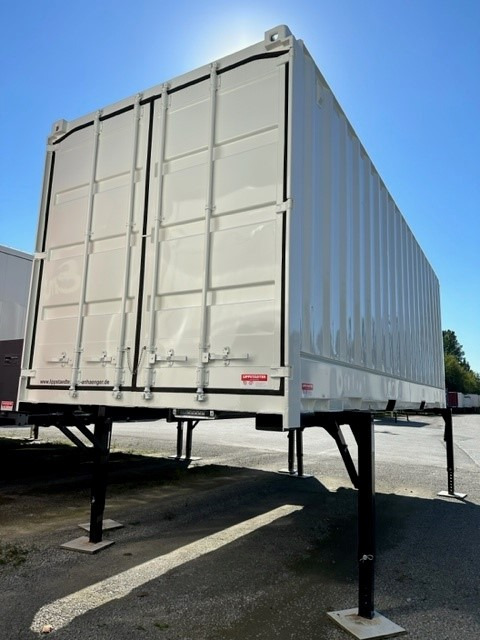 Krone Stahl-Wechselkoffer 7.45m BDF mit Portaltüren - Lack neu - 스왑 바디 - 박스 : 사진 1 Krone Stahl-Wechselkoffer 7.45m BDF mit Portaltüren - Lack neu - 스왑 바디 - 박스 : 사진 1