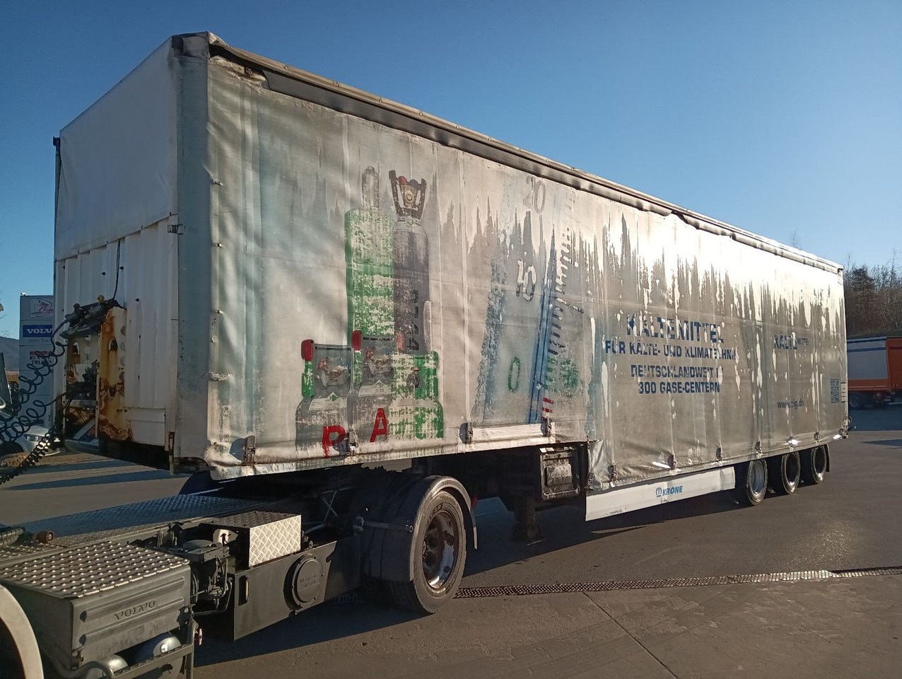 Krone SDP 27 12,2m JUMBO BPW 235/75R17,5 Reifen 90% - 저하대 세미 트레일러 : 사진 4 Krone SDP 27 12,2m JUMBO BPW 235/75R17,5 Reifen 90% - 저하대 세미 트레일러 : 사진 4