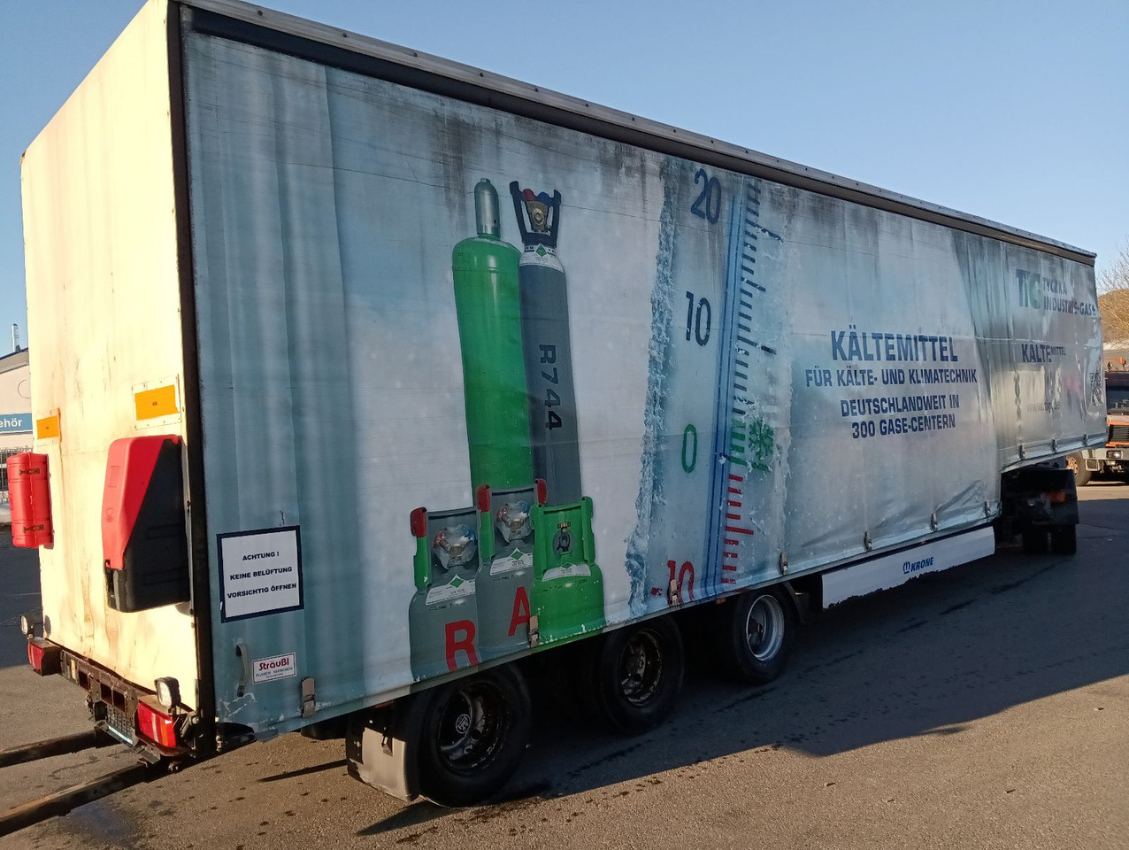 Krone SDP 27 12,2m JUMBO BPW 235/75R17,5 Reifen 90% - 저하대 세미 트레일러 : 사진 3 Krone SDP 27 12,2m JUMBO BPW 235/75R17,5 Reifen 90% - 저하대 세미 트레일러 : 사진 3