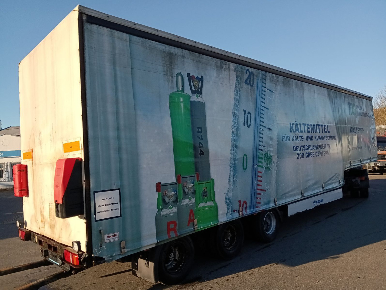 Krone SDP 27 12,2m JUMBO BPW 235/75R17,5 Reifen 90% - 저하대 세미 트레일러 : 사진 5 Krone SDP 27 12,2m JUMBO BPW 235/75R17,5 Reifen 90% - 저하대 세미 트레일러 : 사진 5