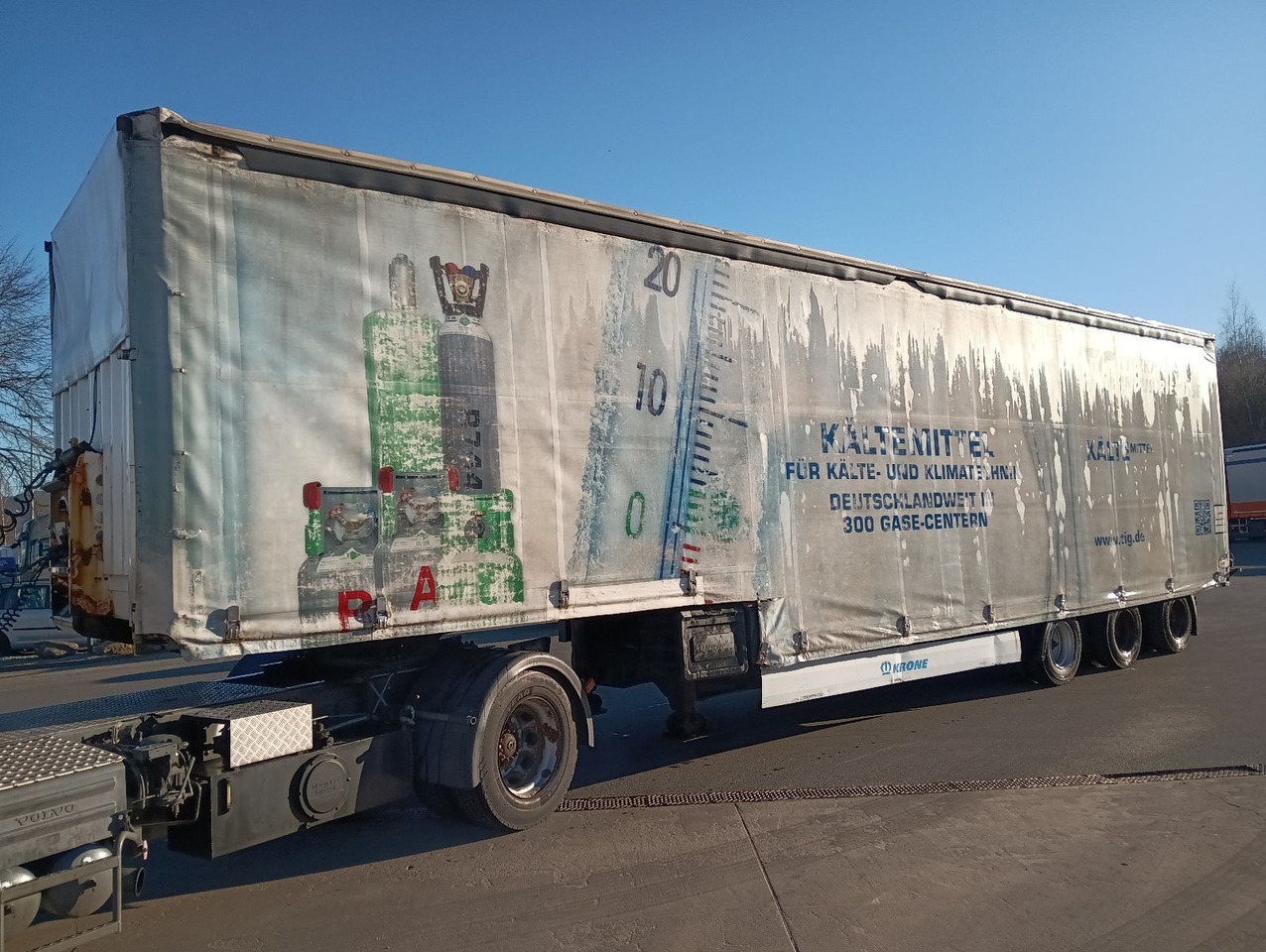 Krone SDP 27 12,2m JUMBO BPW 235/75R17,5 Reifen 90% - 저하대 세미 트레일러 : 사진 1 Krone SDP 27 12,2m JUMBO BPW 235/75R17,5 Reifen 90% - 저하대 세미 트레일러 : 사진 1