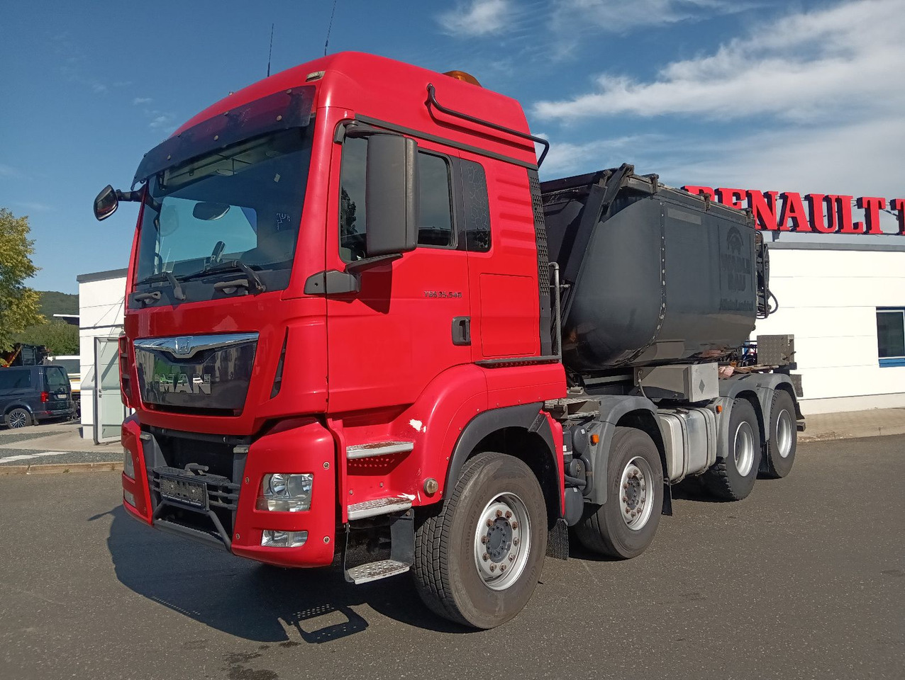 MAN TGS 35:480 8x4BL MEILLER ISO-Teerbirne RETARDER - 덤프트럭 : 사진 1 MAN TGS 35:480 8x4BL MEILLER ISO-Teerbirne RETARDER - 덤프트럭 : 사진 1