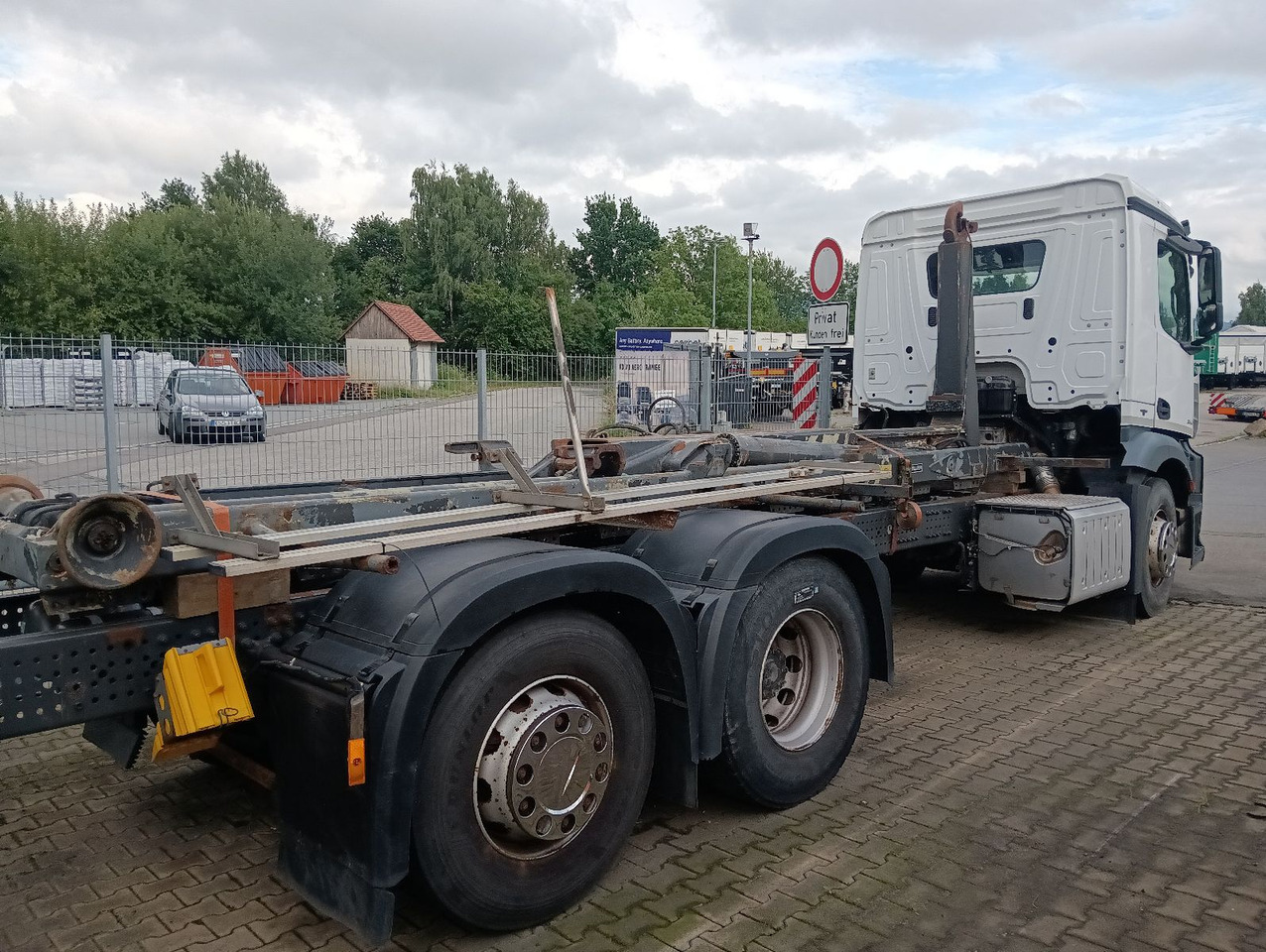 Mercedes-Benz 2545 6x2 Lenk/Lift MEILLER RK2070 Luft/Luft - 캡 새시 트럭 : 사진 4 Mercedes-Benz 2545 6x2 Lenk/Lift MEILLER RK2070 Luft/Luft - 캡 새시 트럭 : 사진 4