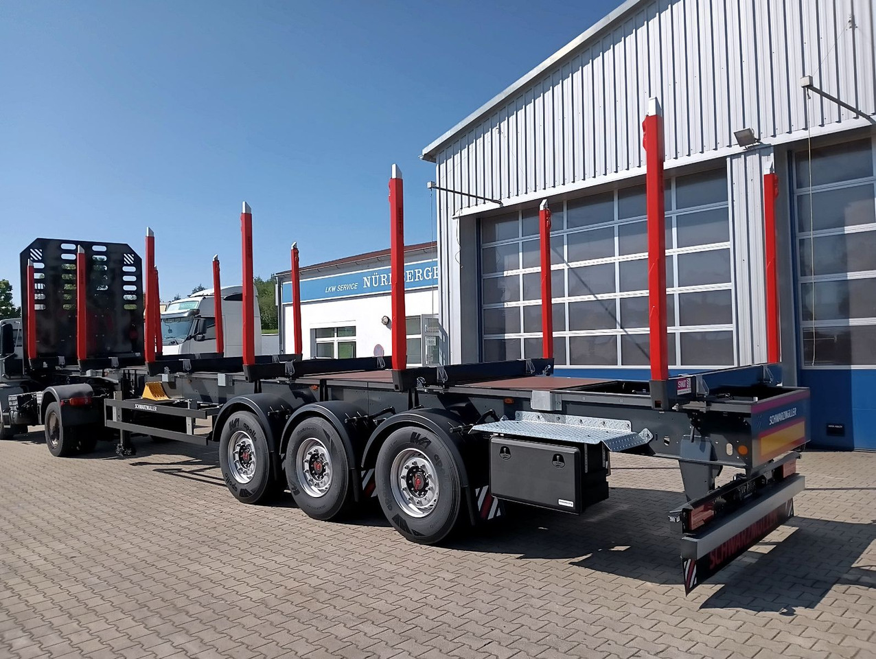 Schwarzmüller 3-A Rungensattel 6xExte144S 5560kg NEU sofort Schwarzmüller 3-A Rungensattel 6xExte144S 5560kg NEU sofort - 목재 세미 트레일러 : 사진 2 Schwarzmüller 3-A Rungensattel 6xExte144S 5560kg NEU sofort Schwarzmüller 3-A Rungensattel 6xExte144S 5560kg NEU sofort - 목재 세미 트레일러 : 사진 2