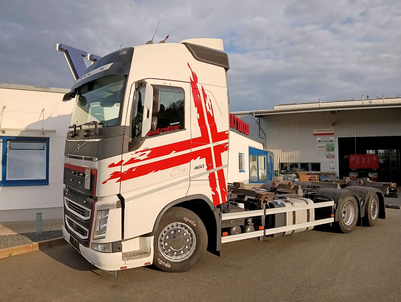 Volvo FH 460 Globe "VIN-LB"MultiBDF I-PARC LENKACHSE - 컨테이너 운반 장치/ 스와프 보디 트럭 : 사진 5 Volvo FH 460 Globe "VIN-LB"MultiBDF I-PARC LENKACHSE - 컨테이너 운반 장치/ 스와프 보디 트럭 : 사진 5