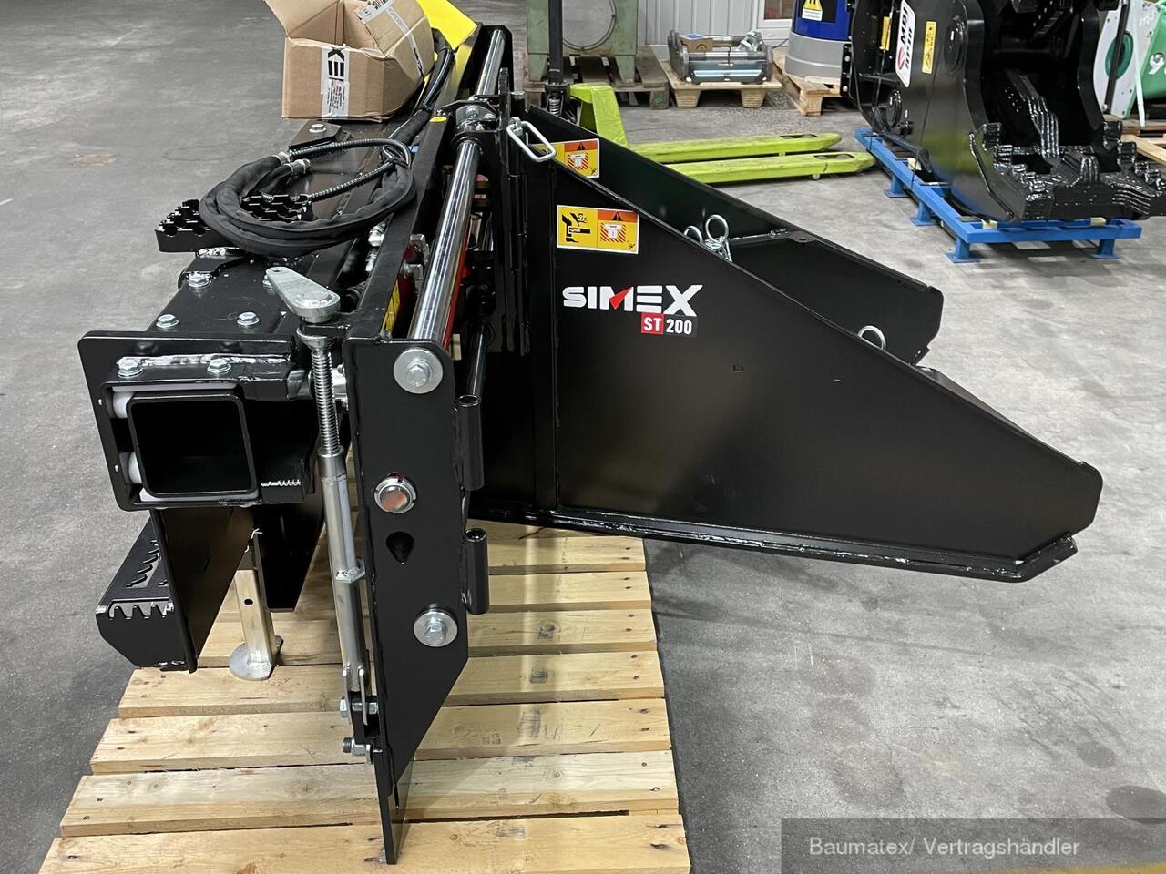 SIMEX ST200 Asphaltverteiler für Lader!! NEU!! - 콜드 플래너 아스팔트 기계 용 : 사진 3 SIMEX ST200 Asphaltverteiler für Lader!! NEU!! - 콜드 플래너 아스팔트 기계 용 : 사진 3