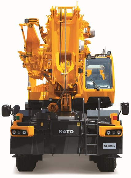 KATO SR-500Lx - 51 Ton Rough Terrain Crane with 13.7 Meter Fully Hydraulic Fly Jib - 험한 지형 크레인 : 사진 5 KATO SR-500Lx - 51 Ton Rough Terrain Crane with 13.7 Meter Fully Hydraulic Fly Jib - 험한 지형 크레인 : 사진 5