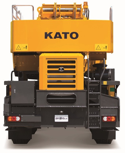 KATO SR-500Lx - 51 Ton Rough Terrain Crane with 13.7 Meter Fully Hydraulic Fly Jib - 험한 지형 크레인 : 사진 4 KATO SR-500Lx - 51 Ton Rough Terrain Crane with 13.7 Meter Fully Hydraulic Fly Jib - 험한 지형 크레인 : 사진 4