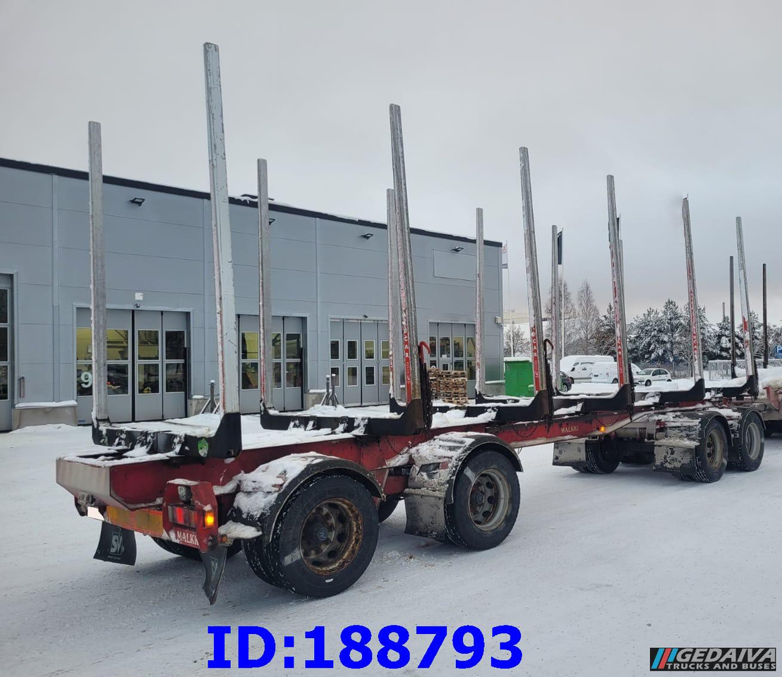 MALKKI RJ4-10200 - 4 Axles - 목재 트레일러 : 사진 2 MALKKI RJ4-10200 - 4 Axles - 목재 트레일러 : 사진 2