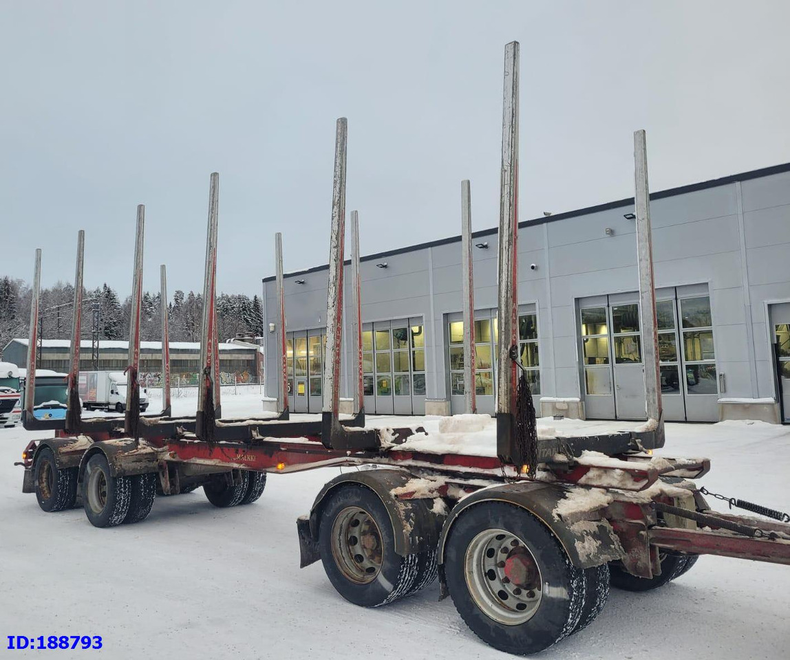 MALKKI RJ4-10200 - 4 Axles - 목재 트레일러 : 사진 1 MALKKI RJ4-10200 - 4 Axles - 목재 트레일러 : 사진 1
