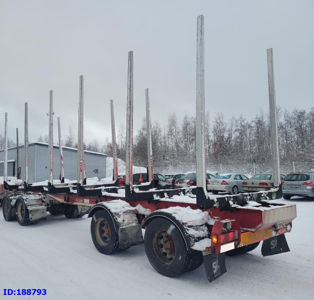 MALKKI RJ4-10200 - 4 Axles - 목재 트레일러 : 사진 4 MALKKI RJ4-10200 - 4 Axles - 목재 트레일러 : 사진 4