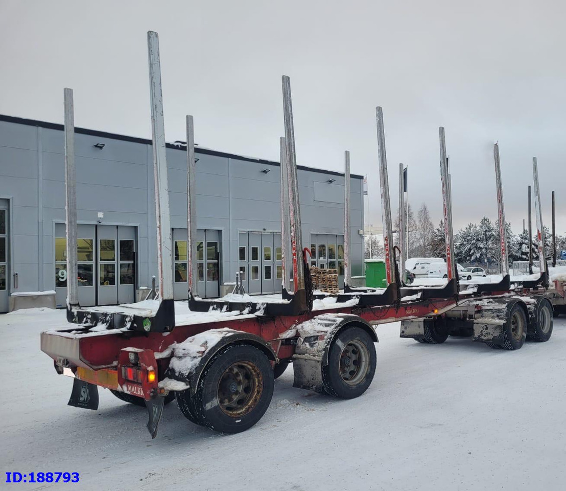MALKKI RJ4-10200 - 4 Axles - 목재 트레일러 : 사진 2 MALKKI RJ4-10200 - 4 Axles - 목재 트레일러 : 사진 2