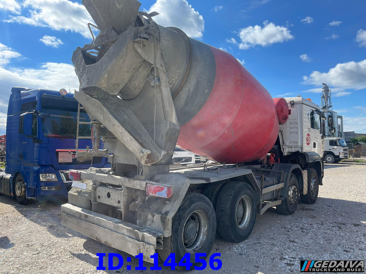 MAN TGA 35.480 8X4 8m3 Manual - 콘크리트 믹서 트럭 : 사진 4 MAN TGA 35.480 8X4 8m3 Manual - 콘크리트 믹서 트럭 : 사진 4