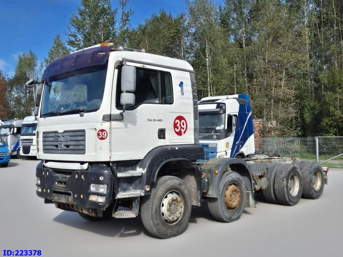 MAN TGA 35.480 8X4 - Full steel - Manual - 캡 새시 트럭 : 사진 4 MAN TGA 35.480 8X4 - Full steel - Manual - 캡 새시 트럭 : 사진 4