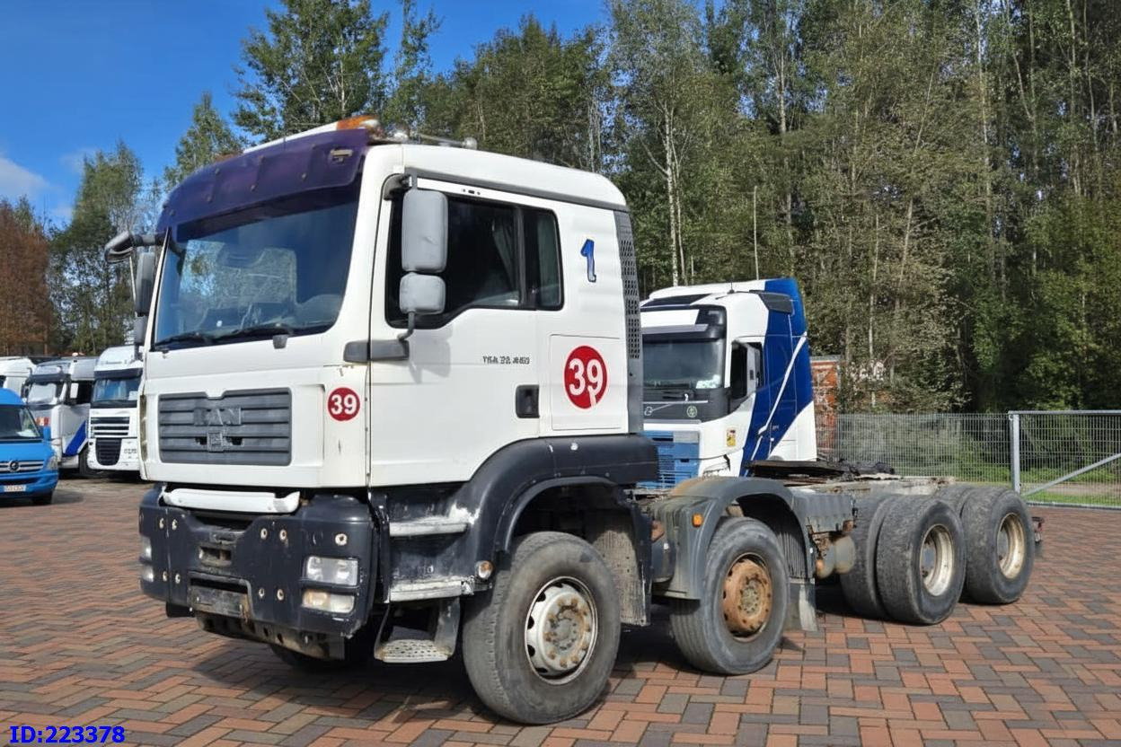 MAN TGA 35.480 8X4 - Full steel - Manual - 캡 새시 트럭 : 사진 1 MAN TGA 35.480 8X4 - Full steel - Manual - 캡 새시 트럭 : 사진 1