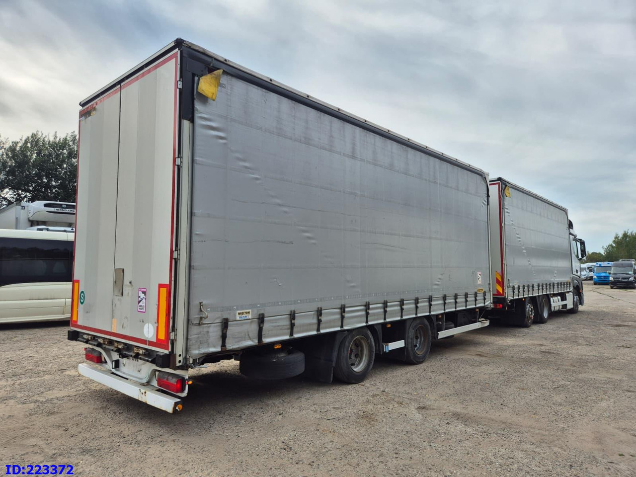 MERCEDES-BENZ Actros 2542 6x2 Euro6 + Wielton trailer - 커튼사이더 트럭 : 사진 5 MERCEDES-BENZ Actros 2542 6x2 Euro6 + Wielton trailer - 커튼사이더 트럭 : 사진 5
