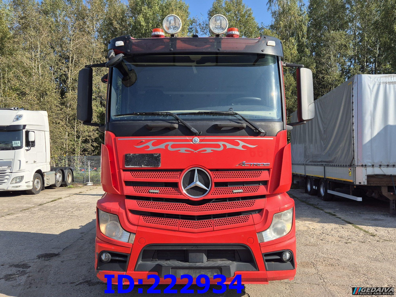 MERCEDES-BENZ Actros 2545 6x2 Euro5 - 캡 새시 트럭 : 사진 2 MERCEDES-BENZ Actros 2545 6x2 Euro5 - 캡 새시 트럭 : 사진 2