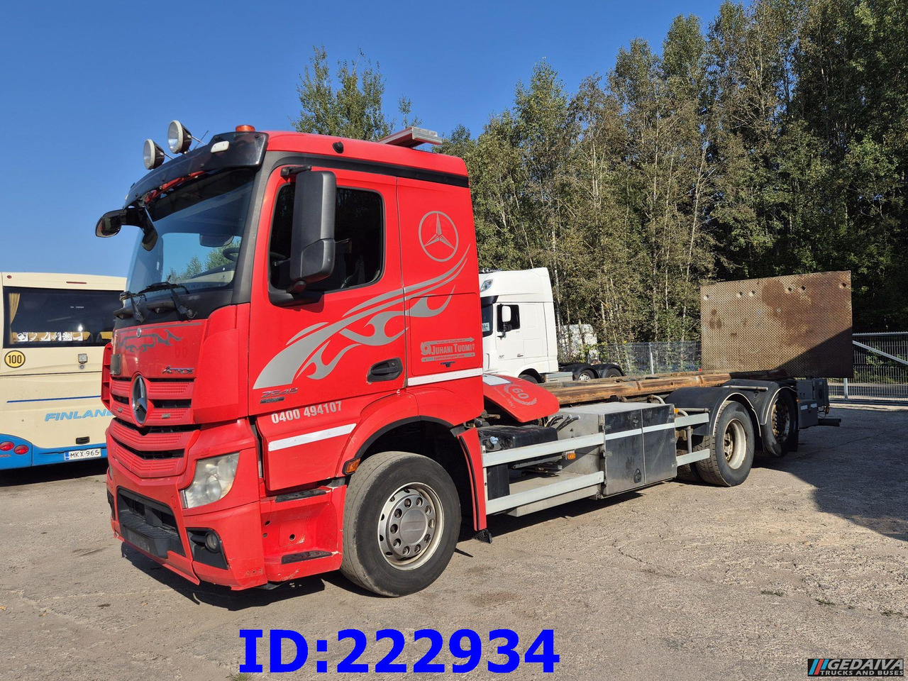 MERCEDES-BENZ Actros 2545 6x2 Euro5 - 캡 새시 트럭 : 사진 1 MERCEDES-BENZ Actros 2545 6x2 Euro5 - 캡 새시 트럭 : 사진 1