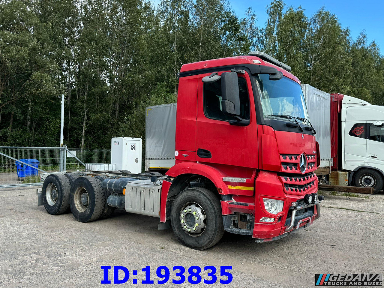 MERCEDES-BENZ Arocs 2840 6x4 Manual Euro6 - 캡 새시 트럭 : 사진 4 MERCEDES-BENZ Arocs 2840 6x4 Manual Euro6 - 캡 새시 트럭 : 사진 4