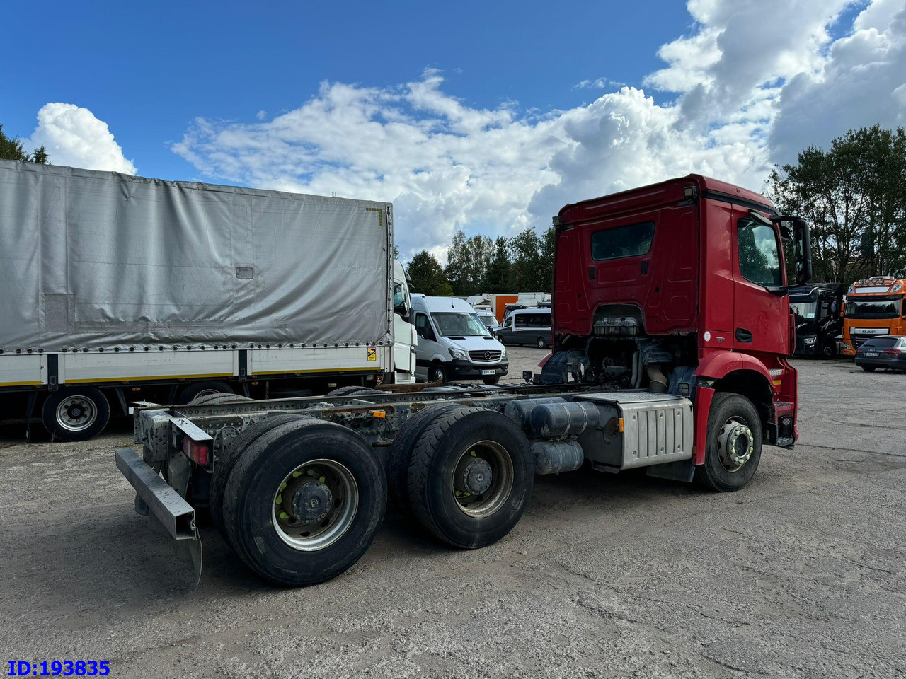 MERCEDES-BENZ Arocs 2840 6x4 Manual Euro6 - 캡 새시 트럭 : 사진 5 MERCEDES-BENZ Arocs 2840 6x4 Manual Euro6 - 캡 새시 트럭 : 사진 5