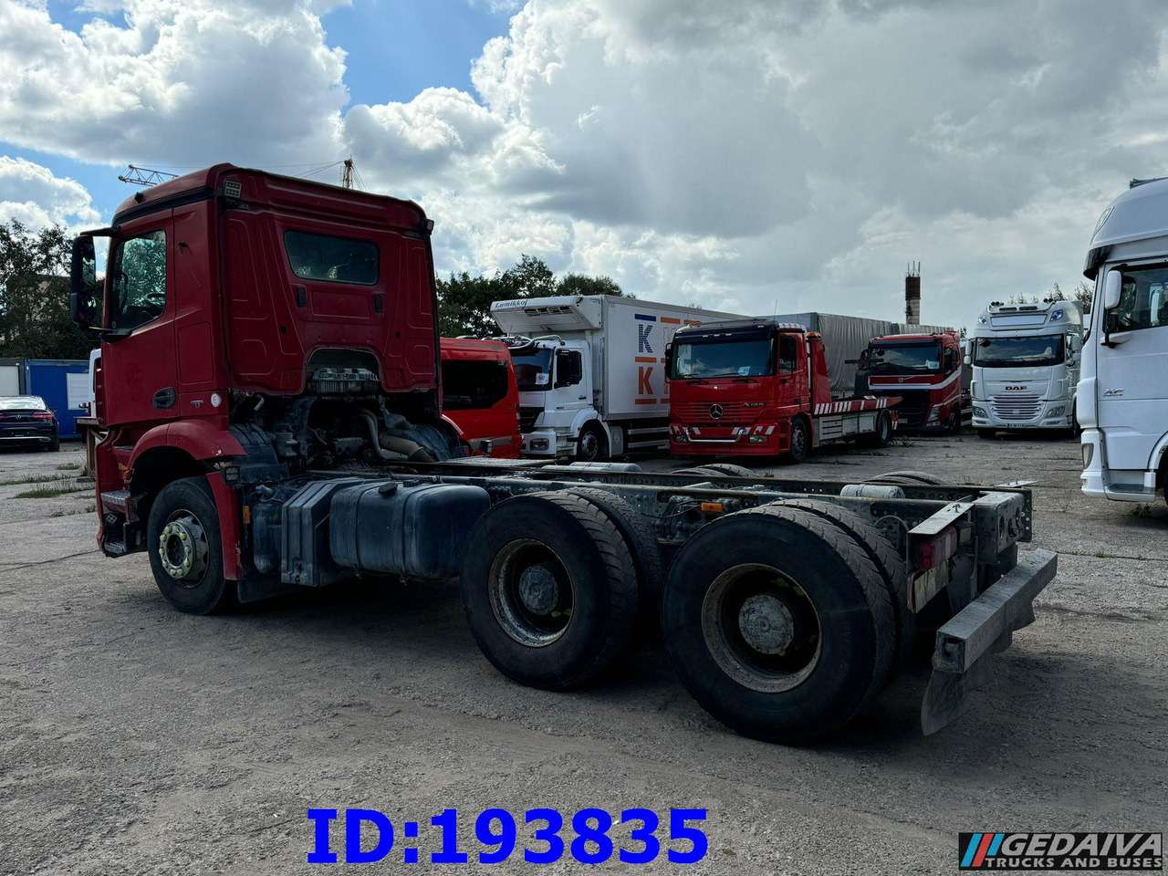 MERCEDES-BENZ Arocs 2840 6x4 Manual Euro6 - 캡 새시 트럭 : 사진 5 MERCEDES-BENZ Arocs 2840 6x4 Manual Euro6 - 캡 새시 트럭 : 사진 5